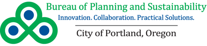 City of Portland Bureau of Planning and Sustainability logo